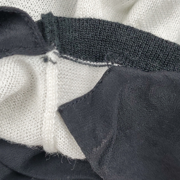 MOTH Anthropologie Striped Ramie Sweater Shirt - Picture 7 of 8